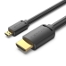 Cable HDMI Vention AGIBH Negro 2 m