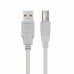 USB 2.0 A - USB B kabelis NANOCABLE 10.01.1202 Juoda 2 m