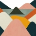 Ziemeļu pārvalks Decolores Sahara Daudzkrāsains 220 x 220 cm
