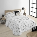 Housse de Couette Looney Tunes Looney B&W Blanc black 175 Fils 200 x 200 cm