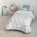 Copripiumino Kids&Cotton Huali Small Azzurro Bianco 175 Fili 180 x 220 cm 180 x 240 cm