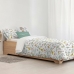 Capa nórdica Kids&Cotton Jeddah Small Branco Menta 175 Fios 180 x 220 cm 180 x 240 cm