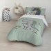 Housse de Couette Kids&Cotton Italo Big Menthe 175 Fils 180 x 220 cm 180 x 240 cm