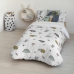 Bettdeckenbezug Kids&Cotton Italo Small Weiß 180 x 240 cm