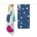 Kitchen Cloth HappyFriday Confetti Multicolour 70 x 50 cm (2 Units)