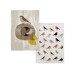 Ścierka HappyFriday Nest Wielokolorowy 70 x 50 cm (2 Sztuk)