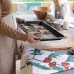 Кухненска Кърпа за Почистване HappyFriday Xmas Mistletoe Многоцветен 70 x 50 cm (2 броя)