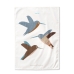 Tissu de cuisine HappyFriday Colibri delphinae Multicouleur 70 x 50 cm (2 Unités)