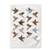 Tissu de cuisine HappyFriday Colibri delphinae Multicouleur 70 x 50 cm (2 Unités)