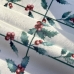 Nordisk cover Decolores White Christmas 1 Multifarvet Polyester 140 x 200 cm