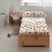 Set beddengoed Decolores Gatets de Anna Llenas Multicolour