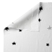 Toplagen HappyFriday Blanc Constellation Multifarvet 180 x 270 cm (Stjerner)