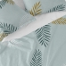 Lençol de cima HappyFriday Blanc Foliage Mint Multicolor 160 x 270 cm