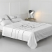 Drap HappyFriday Blanc My Love Multicouleur 160 x 270 cm