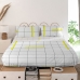 Drap HappyFriday Blanc Firefly Multicouleur 180 x 270 cm (Luciole)