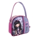 Handtas Gorjuss Cheshire cat Paars (30 x 28,5 x 11,5 cm)