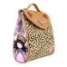 Uformell ryggsekk Gorjuss Leopard (23 x 11 x 27 cm)