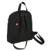 Laisvalaikio kuprinė Kappa Black and pink Juoda 13 L