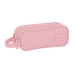 Dobbelt carry-all Safta Pink 21 x 8 x 6 cm