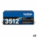 Original toner Brother TN3512 Sort (3 enheder)