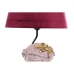 Bureaulamp DKD Home Decor Rood Hars Licht Roze 220 V 50 W 30 x 30 x 49 cm (2 Stuks)