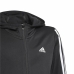 Hanorac cu glugă pentru fete Adidas Designed to Move Negru