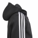 Dívčí mikina s kapucí Adidas Essentials Černý