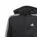 Dívčí mikina s kapucí Adidas Essentials Černý