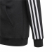 Dívčí mikina s kapucí Adidas Essentials Černý