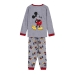 Pijama Infantil Mickey Mouse Gri