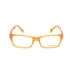 Unisex' Spectacle frame Ermenegildo Zegna VZ3505-06DS Yellow Ø 52 mm