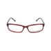 Uniseks Brillenframe Ermenegildo Zegna VZ3538-0954 Rood ø 56 mm