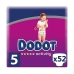 Scutece de unică folosință Dodot Dodot Activity Mărimea 5 52 Unități 11-16 kg