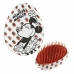 Escova Desembaraçante Disney   Branco Minnie Mouse 7 x 9 x 4 cm