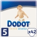 Eldobható pelenkák Sensitive T5 11-16 kg Dodot (42 pcs)