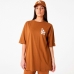 Men’s Short Sleeve T-Shirt New Era  TEE LOSDOD TPNSTN 60416427 Brown