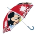 Dáždniky Mickey Mouse Happy smiles Červená Modrá (Ø 80 cm)