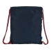 Bolsa Mochila con Cuerdas F.C. Barcelona Corporativa Azul Granate 35 x 40 x 1 cm