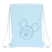 Ryggsekk med Stringer Mickey Mouse Clubhouse Lyse Blå (26 x 34 x 1 cm)