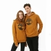 Hættetrøje til Mænd Timberland Kenn Tree Logo  Mørk orange