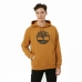 Hættetrøje til Mænd Timberland Kenn Tree Logo  Mørk orange