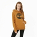 Herren Sweater mit Kapuze Timberland Kenn Tree Logo  Dunkelorange