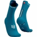 Calcetines Deportivos Compressport Pro Racing v4.0 Run Azul Océano