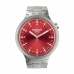 Часовник унисекс Swatch SB07S104G Черен Сребрист