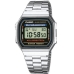 Ceas Unisex Casio A168W-1 Negru Argintiu (Ø 36 mm)