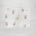 Индивидуална Покривка Kids&Cotton Awesome 2 Многоцветен 45 x 35 cm 2 броя