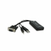 Адаптер HDMI към VGA 3GO C132 Черен