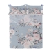 Drap HappyFriday Soft bouquet Multicouleur 210 x 270 cm