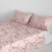 Top sheet HappyFriday Chinoiserie rose Multicolour 260 x 270 cm (asiatico/oriental)