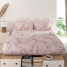 Drap HappyFriday Chinoiserie rose Multicouleur 180 x 270 cm (asiatico/oriental)